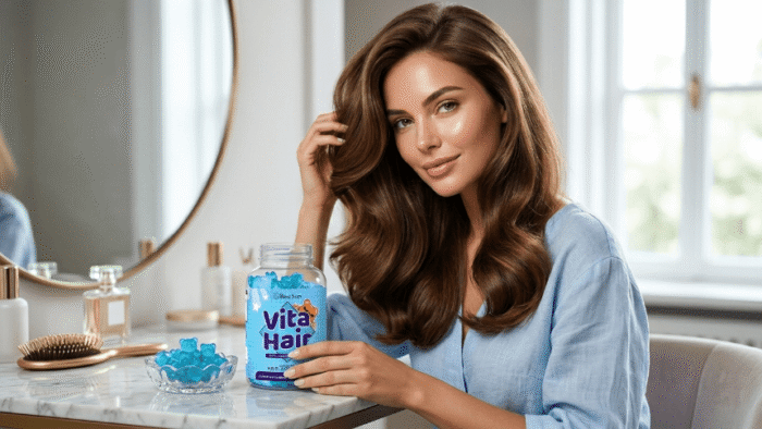Real Skin Vita Hair 60 Gummies | Hair Growth & Beauty Support - Image 4