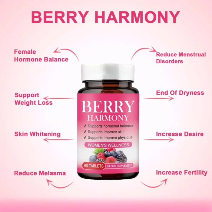 Elicare Berry Harmony Women’s Wellness Supplement - Image 4