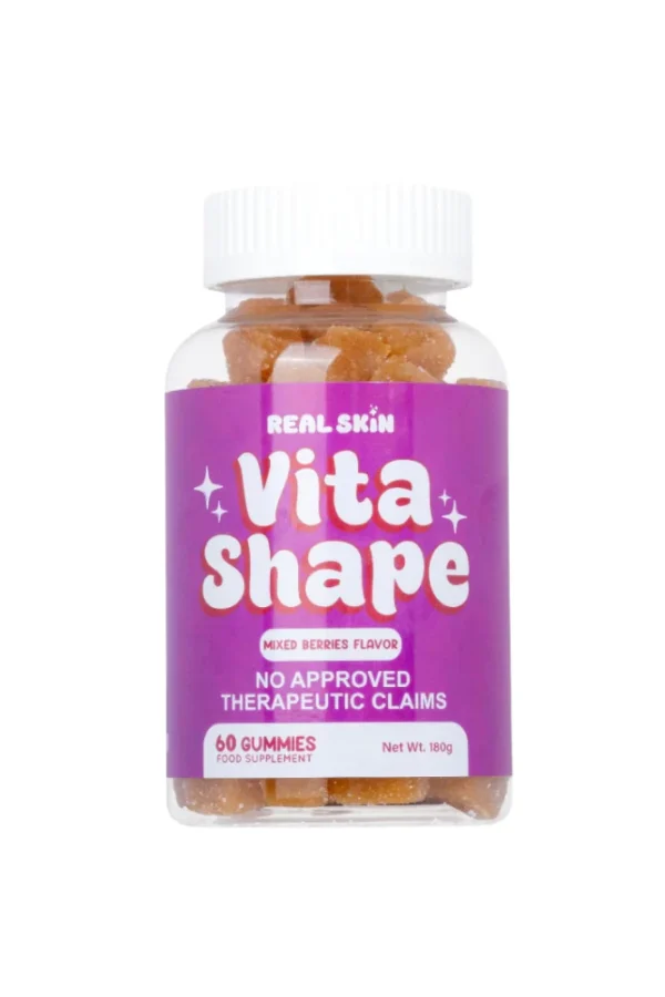 Real Skin Vita Shape Mixed Berries Flavor 60 Gummies