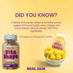 Real Skin Vita Shape Mango 60 Gummies - Image 2