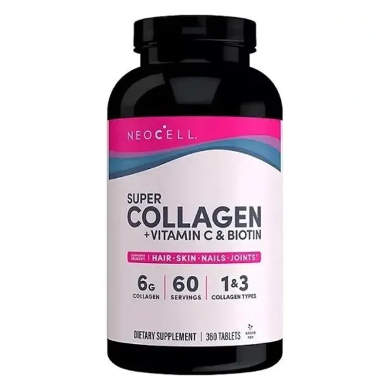 NeoCell Grassfed Collagen Peptides + Vitamin C & Biotin – 180 Tablets NeoCell Grassfed Collagen Peptides + Vitamin C & Biotin – 180 Tablets - Image 1