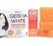 Geisha White Scar and Blemish Soap 3-bar pack with kojic acid ingredients